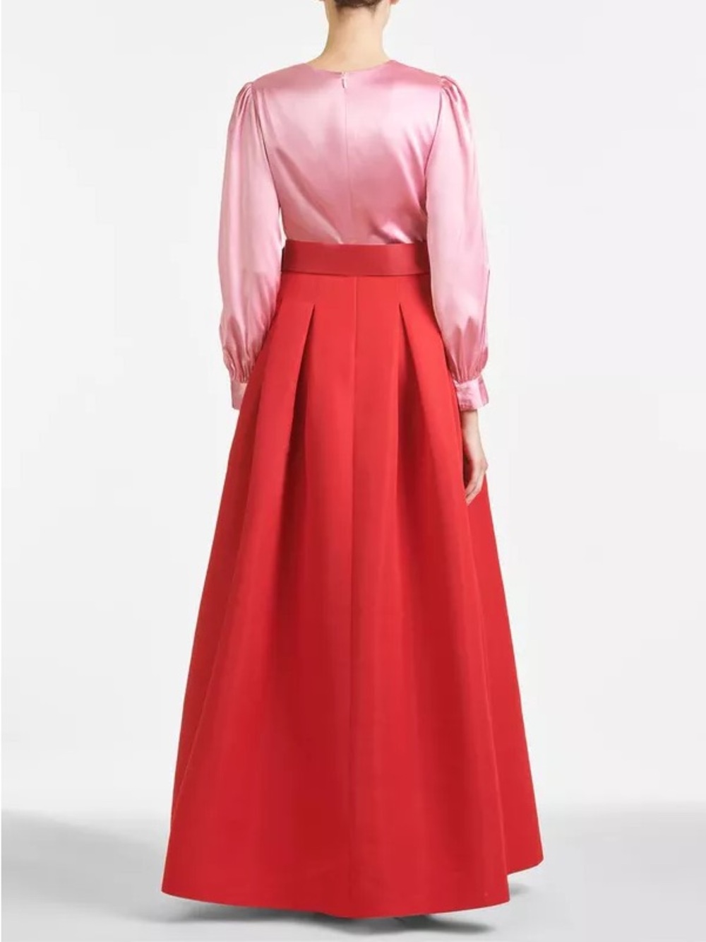 Sachin & Babi Zoe Gown Rose/Cherry Red Size 4 NWT - Picture 2 of 12